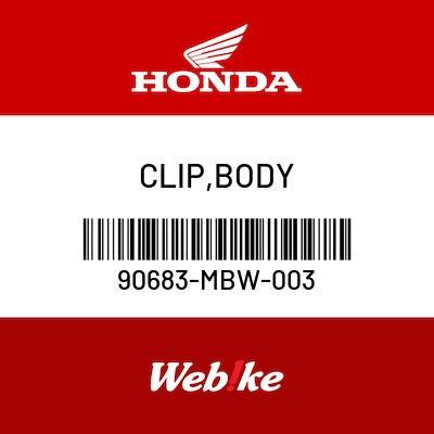 Gambar CLIP, BODY 90683-MBW-003 CBR600RR OEM / Suku Cadang Asli Honda dari Webike Indonesia Kota Administrasi Jakarta Selatan Tokopedia