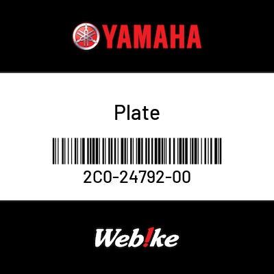 Gambar Plate 2C0-24792-00 R1 OEM / Suku Cadang Asli Yamaha dari Webike Indonesia Kota Administrasi Jakarta Selatan Tokopedia