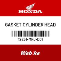 Gambar GASKET, CYLINDER HEAD 12251-MFJ-D01 CBR600RR Suku cadang Honda dari Webike Indonesia Kota Administrasi Jakarta Selatan 1 Tokopedia