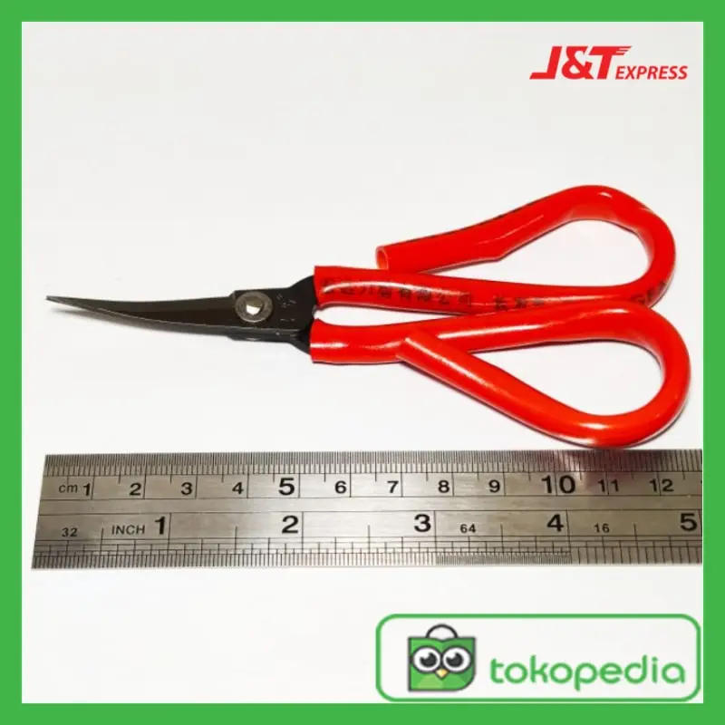 Gunting Bordir Lengkung Model Kodok