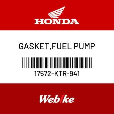 Gambar GASKET, FUEL PUMP 17572-KTR-941 CBR250R (2011-) OEM part Honda dari Webike Indonesia Kota Administrasi Jakarta Selatan Tokopedia