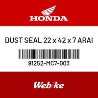 Gambar DUST SEAL 22 x 42 x 7 ARAI 91252-MC7-003 CBR250R (2011-) Honda dari Webike Indonesia Kota Administrasi Jakarta Selatan 1 Tokopedia