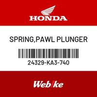 Gambar SPRING, PAWL PLUNGER 24329-KA3-740 CRF1000L Africa Twin Honda dari Webike Indonesia Kota Administrasi Jakarta Selatan 1 Tokopedia