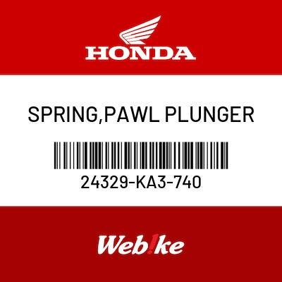 Gambar SPRING, PAWL PLUNGER 24329-KA3-740 CRF1000L Africa Twin Honda dari Webike Indonesia Kota Administrasi Jakarta Selatan Tokopedia