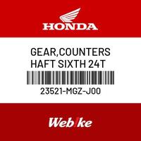 Gambar GEAR, COUNTERSHAFT SIXTH 24T 23521-MGZ-J00 CB500X OEM part Honda dari Webike Indonesia Kota Administrasi Jakarta Selatan 1 Tokopedia
