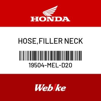 HOSE, FILLER NECK 19504-MEL-D20 CBR1000RR Suku Cadang Asli Honda