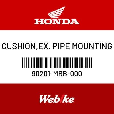 Gambar CUSHION, EX. PIPE MOUNTING 90201-MBB-000 CBR1000RR OEM part Honda dari Webike Indonesia Kota Administrasi Jakarta Selatan Tokopedia