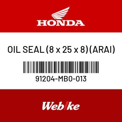 Gambar OIL SEAL (8 x 25 x 8) (ARAI) 91204-MB0-013 GOLDWING OEM part Honda dari Webike Indonesia Kota Administrasi Jakarta Selatan Tokopedia