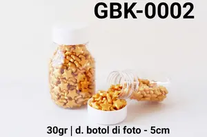GBK-0002 Sprinkles sprinkle sprinkel bintang gold 30gram