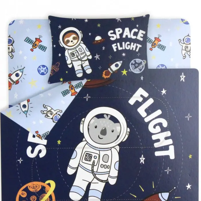 INFORMA - SPREI SET - KIDS BEDDING SET MICROFIBER (D) ASTRO