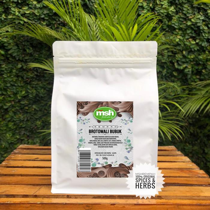 Gambar Brotowali Bubuk 500 g dari MSH REMPAH Kota Administrasi Jakarta Selatan Tokopedia