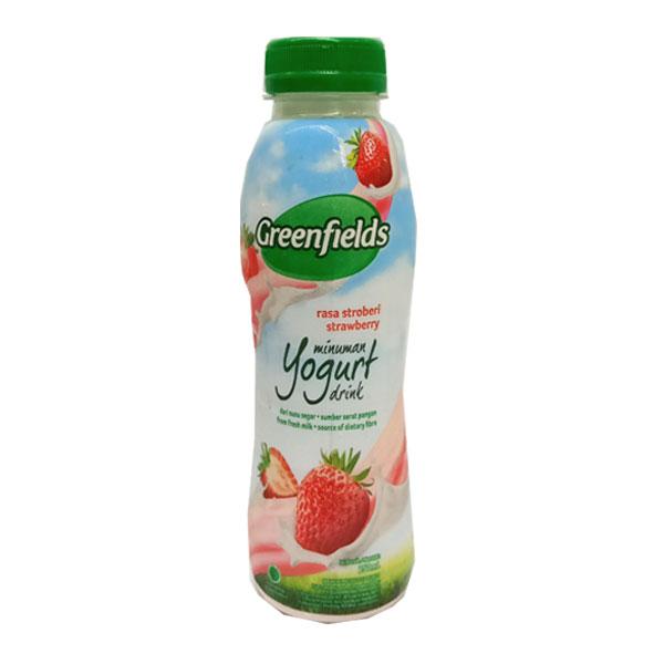 Gambar Greenfields Drink Yogurt Strawberry 250Ml dari Hypermart Binjai Kota Binjai Tokopedia
