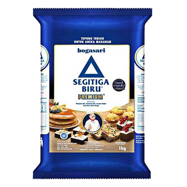 Gambar Bogasari Terigu Segitiga Biru 1 Kg dari Hypermart Binjai Kota Binjai Tokopedia