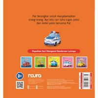Gambar Tayo Seri Mengenal Kendaraan: Pat Si Mobil Polisi (Boardbook) dari Mizanstore Jakarta Kota Depok 3 Tokopedia
