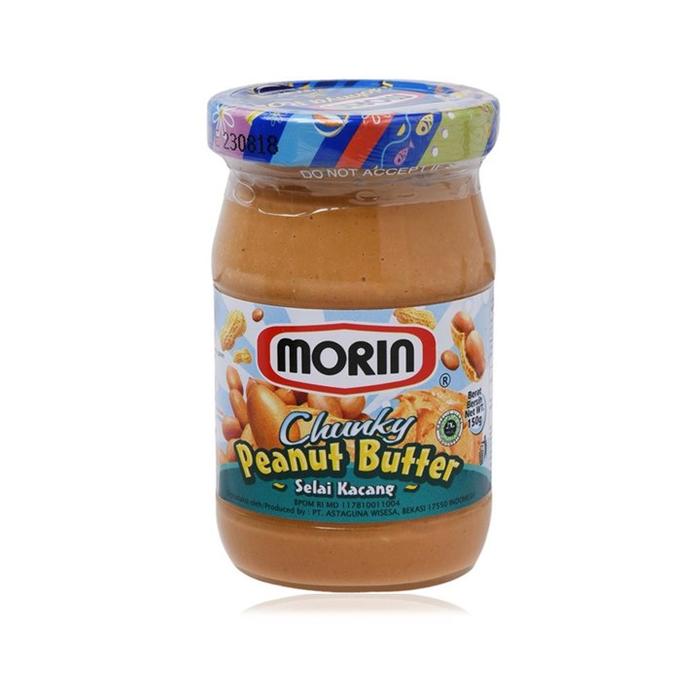 Gambar MORIN PEANUT BUTTER CHUNKY 150 GR dari AEON Official Shop Kota Administrasi Jakarta Timur Tokopedia