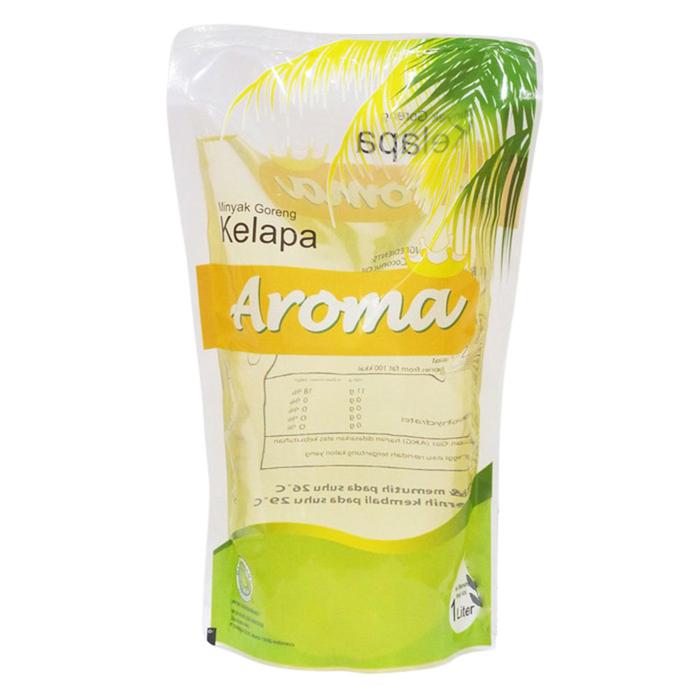 Gambar AROMA MINYAK GORENG KELAPA POUCH 1LT dari AEON Official Shop Kota Administrasi Jakarta Timur Tokopedia