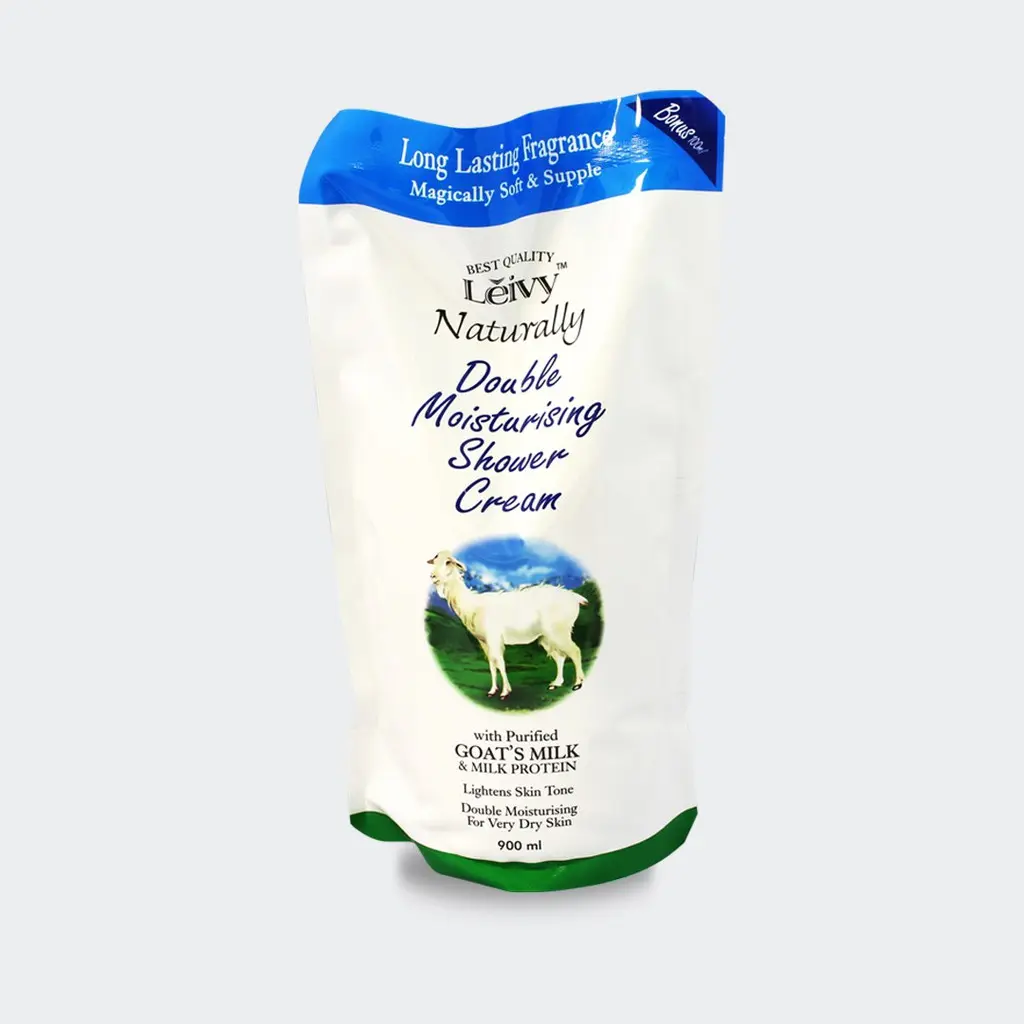 LEIVY SHOWER CREAM 900ML # GOAT MILK