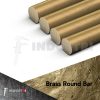 Gambar AS kuningan diameter 5mm | ROD Brass Round Bar per 50 cm dari Findustri Kota Tangerang 2 Tokopedia