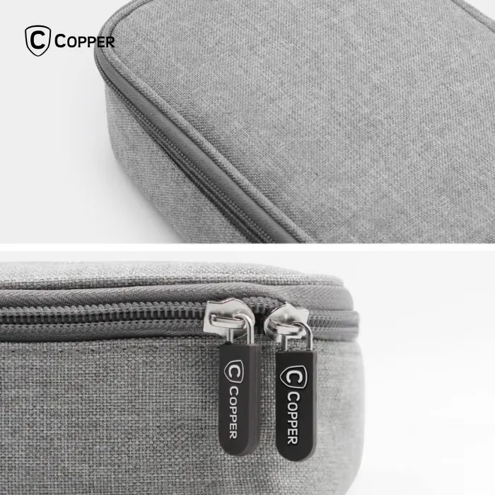 COPPER Tas Gadget Double Layer Powerbank Waterproof / Travel Organizer 2