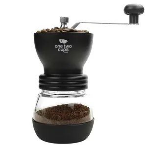 Handy grinder Coffee Bean botol kaca~4146