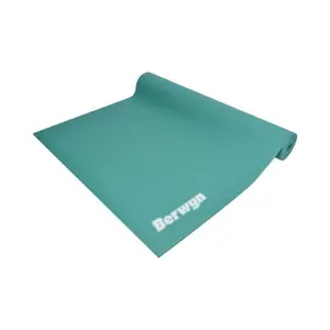 Berwyn Matras Yoga Single Layer Pvc - Biru Muda