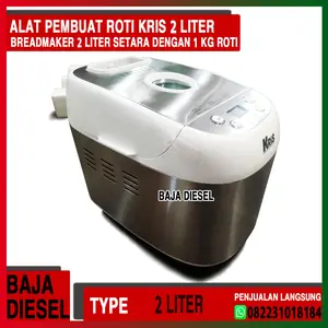 Alat Buat Roti KRIS 2 Liter Breadmaker 2 Liter Setara Dengan 1 kg roti