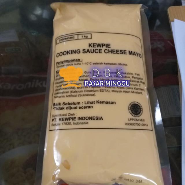 Gambar kewpie cheese mayo 1kg cooking sauce mayo cheese jepang dari DBK Pasar Minggu Kota Administrasi Jakarta Selatan Tokopedia