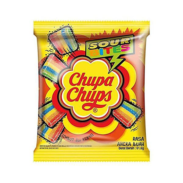 Gambar CHUPA CHUPS SOUR BITES 61,6GR dari Foodmart Samarinda Kota Samarinda Tokopedia