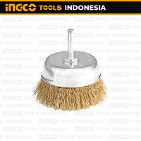 Gambar Wire Cup Brush (Bor 3") Kuningan INGCO WB30751 - Sikat Kawat Mangkok dari INGCO Tools by GUNKA Kota Tangerang Selatan 2 Tokopedia