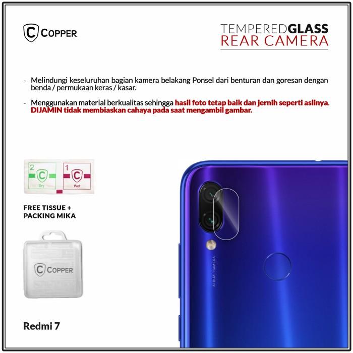 Gambar COPPER  Tempered Glass Kamera - kompatibel untuk Xiaomi Redmi 7 dari Copper Samarinda Official Kota Samarinda Tokopedia