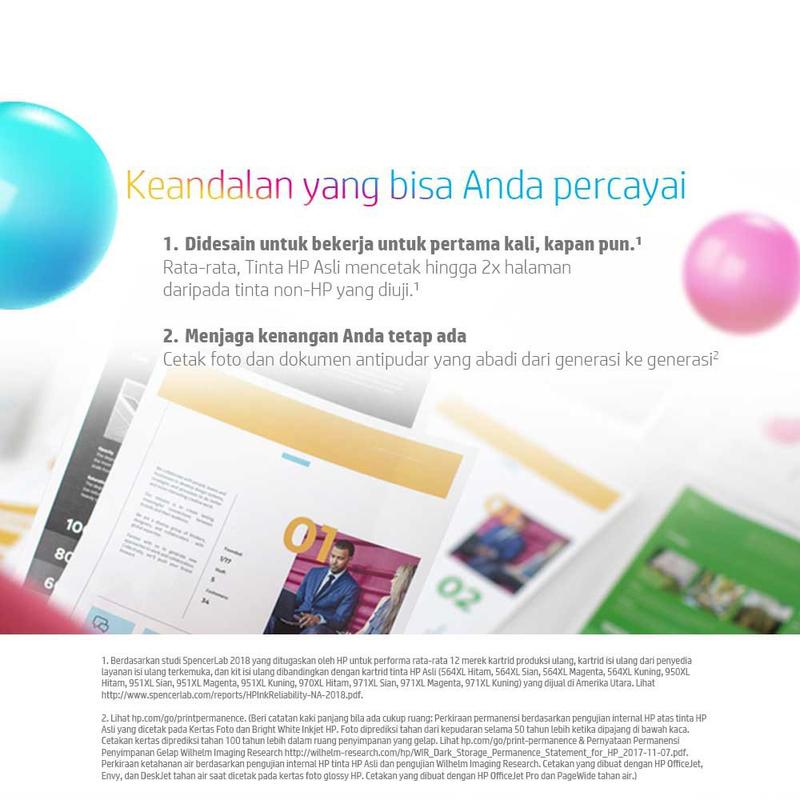 HP Tinta Printer Original 678 Black (CZ107AA) 2