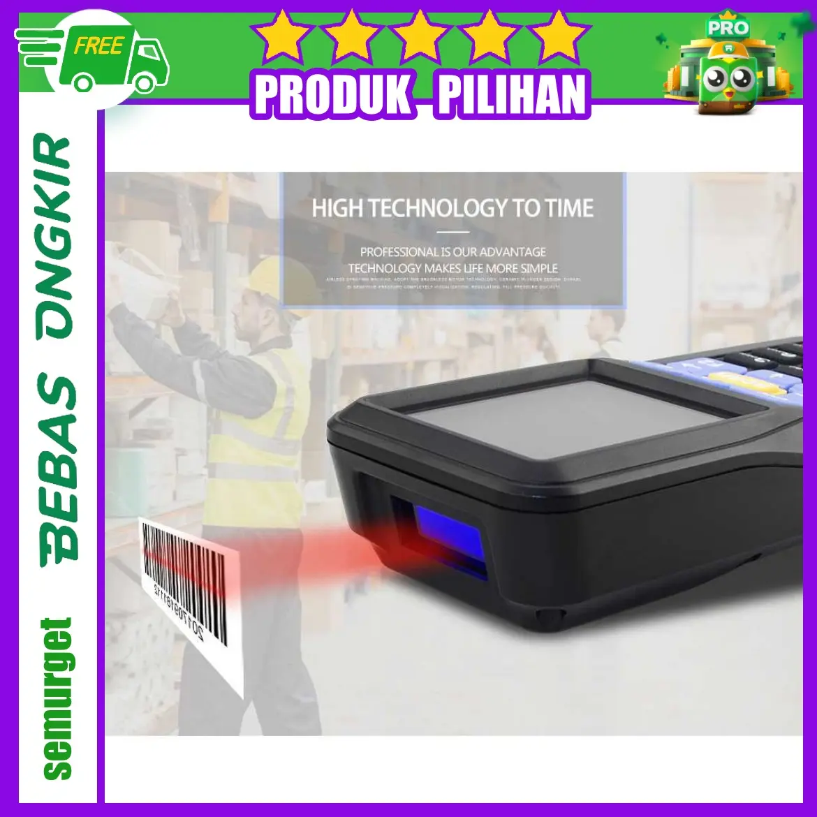 Mini Data Collector Scanning Stock Wireless Barcode Reader - NT-C6