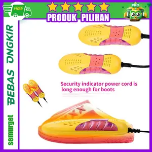 Pengering Sepatu Elektrik Penghilang Bau Odor Dehumidify - AD - Kuning
