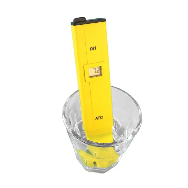 Alat Ukur Uji PH Meter Tester Pen Air Minum/Akuarium - Kuning 2