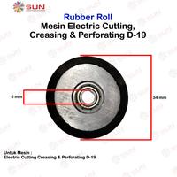 Gambar RUBBER ROLL ( Roda Karet ) Part Mesin Creasing dari Sun Indonesia Kota Surabaya 2 Tokopedia