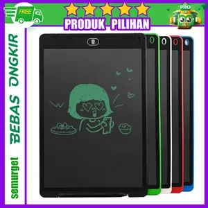 Papan Gambar Digital Monochrome LCD Drawing Graphics Tablet 12" - Htm