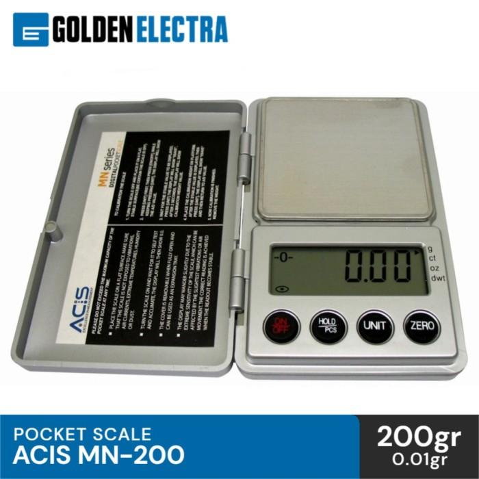 Acis Mini Timbangan Digital Mini Emas Batu akik, ACIS / MN-200 Pocket Scale ...