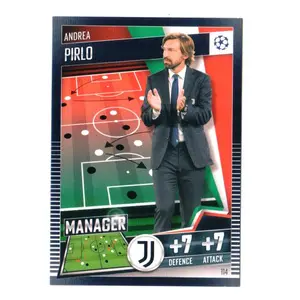 Kartu Bola 2020 Topps Match Attax 101 Andrea Pirlo Manager Base