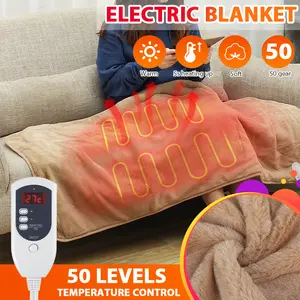 [Sale] 110V Electric Heated Blanket Warm Mattress Warmer Timing