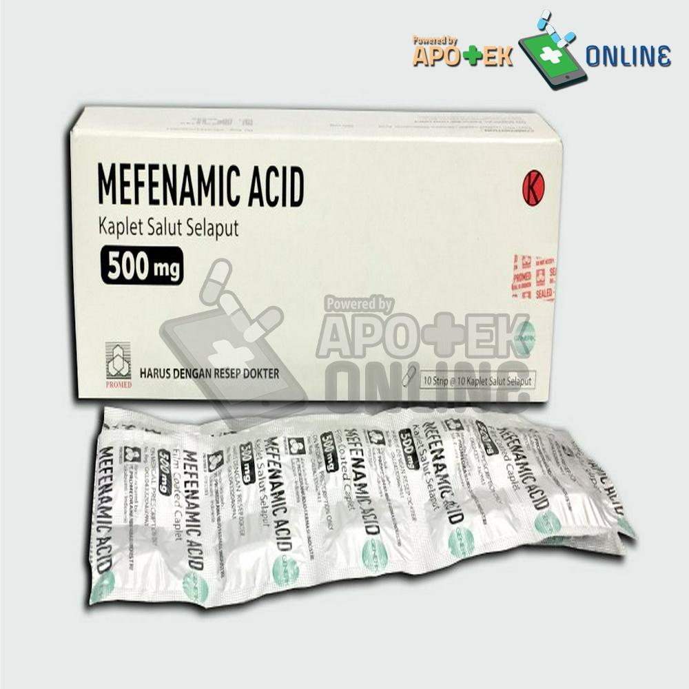 MEFENAMIC ACID 500 MG PROMED STRIP 10 TABLET