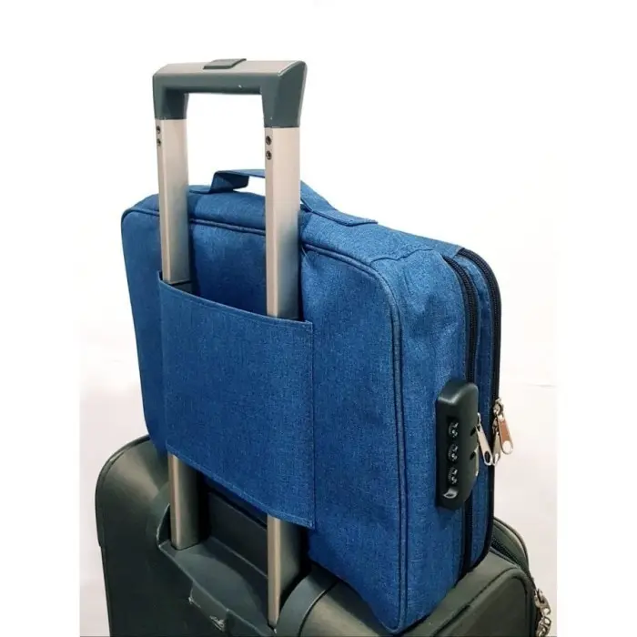 [LOCKIT] Travel Document Bag 3 Digit Password / Tas Dokumen Anti Air 4