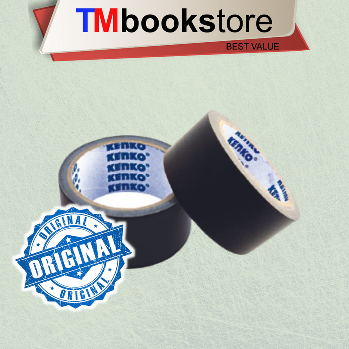 Gambar CLOTH TAPE BLACK 36MM/12Y BLUE CORE KENKO dari TMbookstore Best Value Kota Depok Tokopedia
