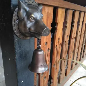 Bel Pintu Babi / Brass Doorbell - Bel Pintu Antik