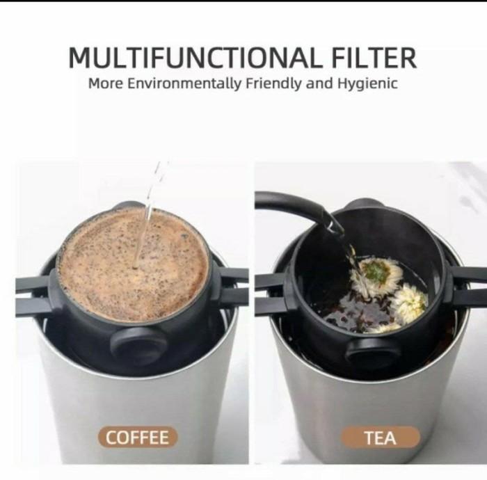 Dripper filter saringan seduh kopi bubuk coffee dipper portable DO 3