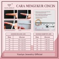 Gambar Yaxiya Cincin Wanita Simple Permata Perhiasan Aksesoris 909 - 16mm dari YAXIYA JEWELRY Kota Administrasi Jakarta Barat 5 Tokopedia