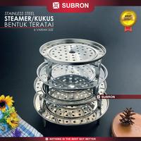 Gambar SUBRON Steamer Alas Kukus Teratai 26 28 cm Tatakan Stainless Steel - 28 dari SUBRON KITCHENWARE Kab. Bandung 2 Tokopedia