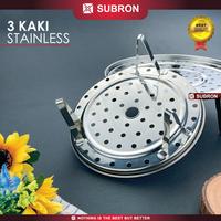 Gambar SUBRON Steamer Alas Kukus Teratai 26 28 cm Tatakan Stainless Steel - 28 dari SUBRON KITCHENWARE Kab. Bandung 4 Tokopedia