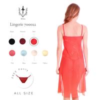 Gambar Wimiu Set Lingerie Sleepwear Lingerie Wanita Sexy Baju Tidur 700022 - Blue dari Wimiu Kota Administrasi Jakarta Utara 2 Tokopedia