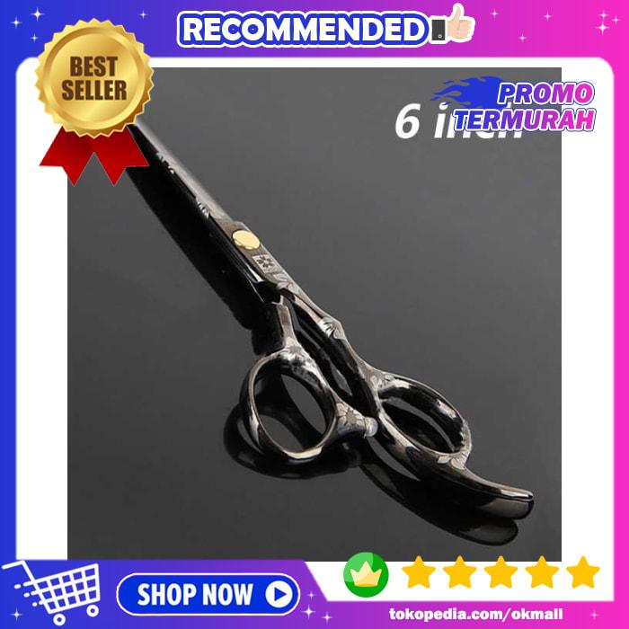 Gambar Gunting Rambut Model Flat Cut 6 Inch - CL-6 dari OkMall ID Kota Administrasi Jakarta Barat Tokopedia