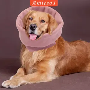 [AMLESO1] Dog Ears Cover Snood Pet Hoodie Winter Warm Neck Ear Warmer